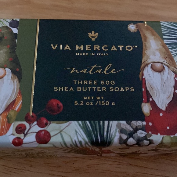 Shea Butter Soaps 3 x 50G Via Mercato - Picture 2 of 4